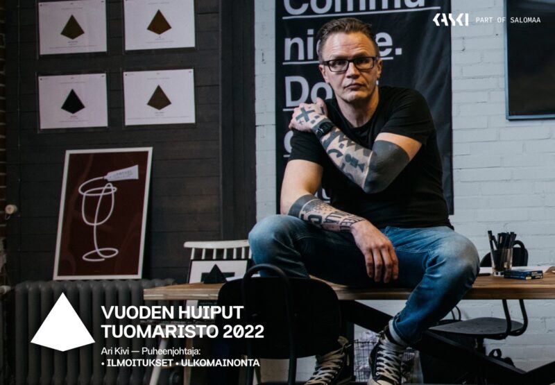 Ari Kivi tuomaroi Vuoden Huipuissa.