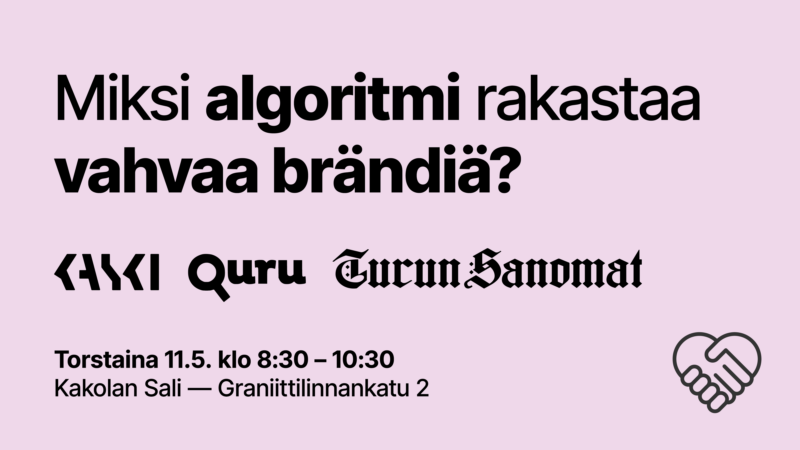 Tervetuloa aamiaistilaisuuteemme Turun Kakolanmäelle!