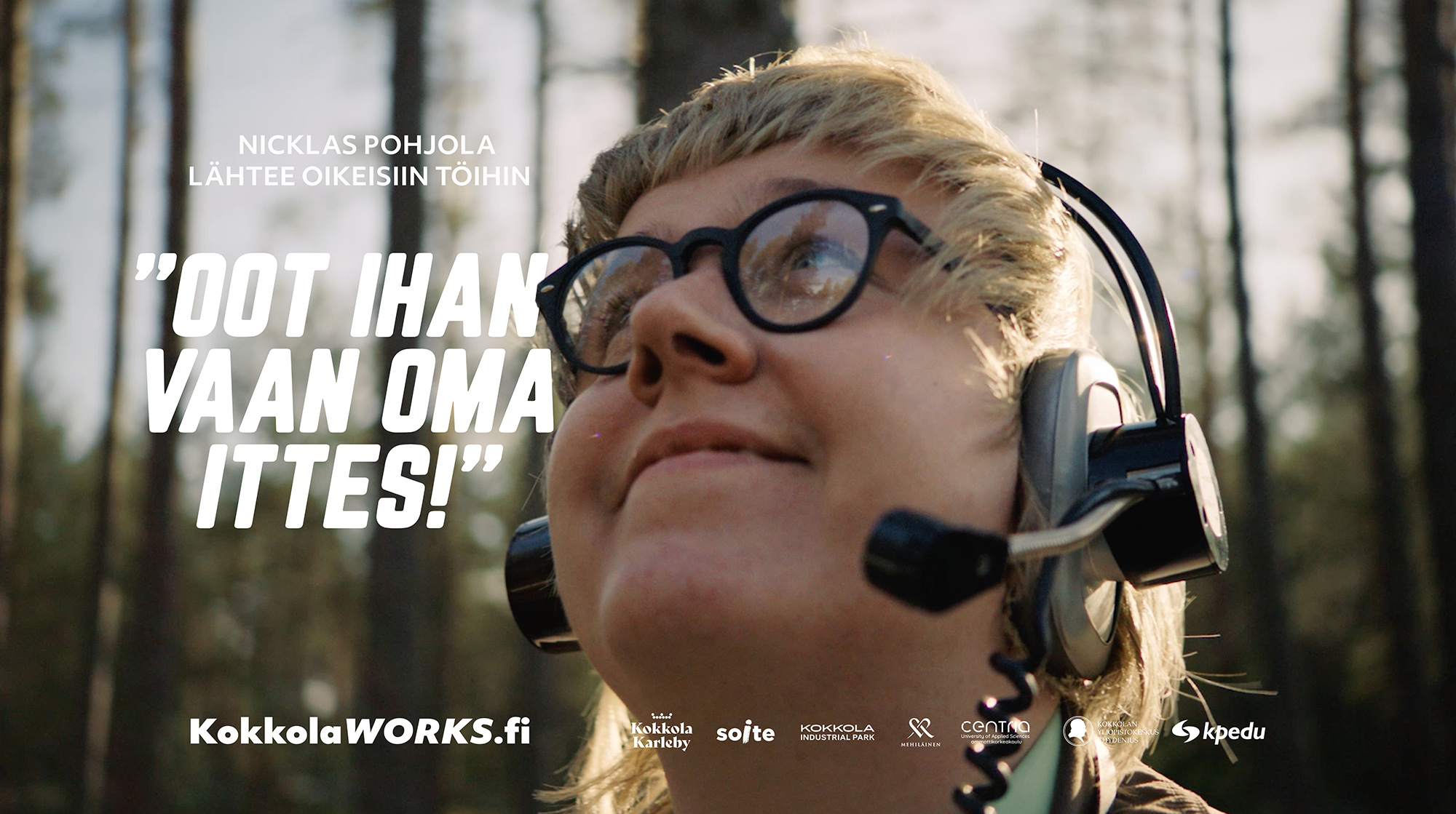 Nicklas Pohjola lähti oikeisiin töihin.